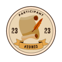 23in23 January Participant Badge