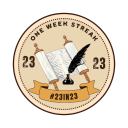 23in23 February Week Long Badge