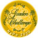 NaPo 20 Garden Challenge Badge
